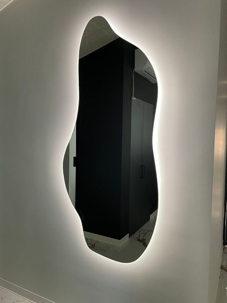 Зеркало Иллюзия XL 80х170 см, с подсветкой Нейтральный белый, включение "Помах руки"